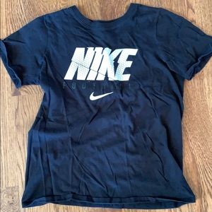 Black Nike football shirt